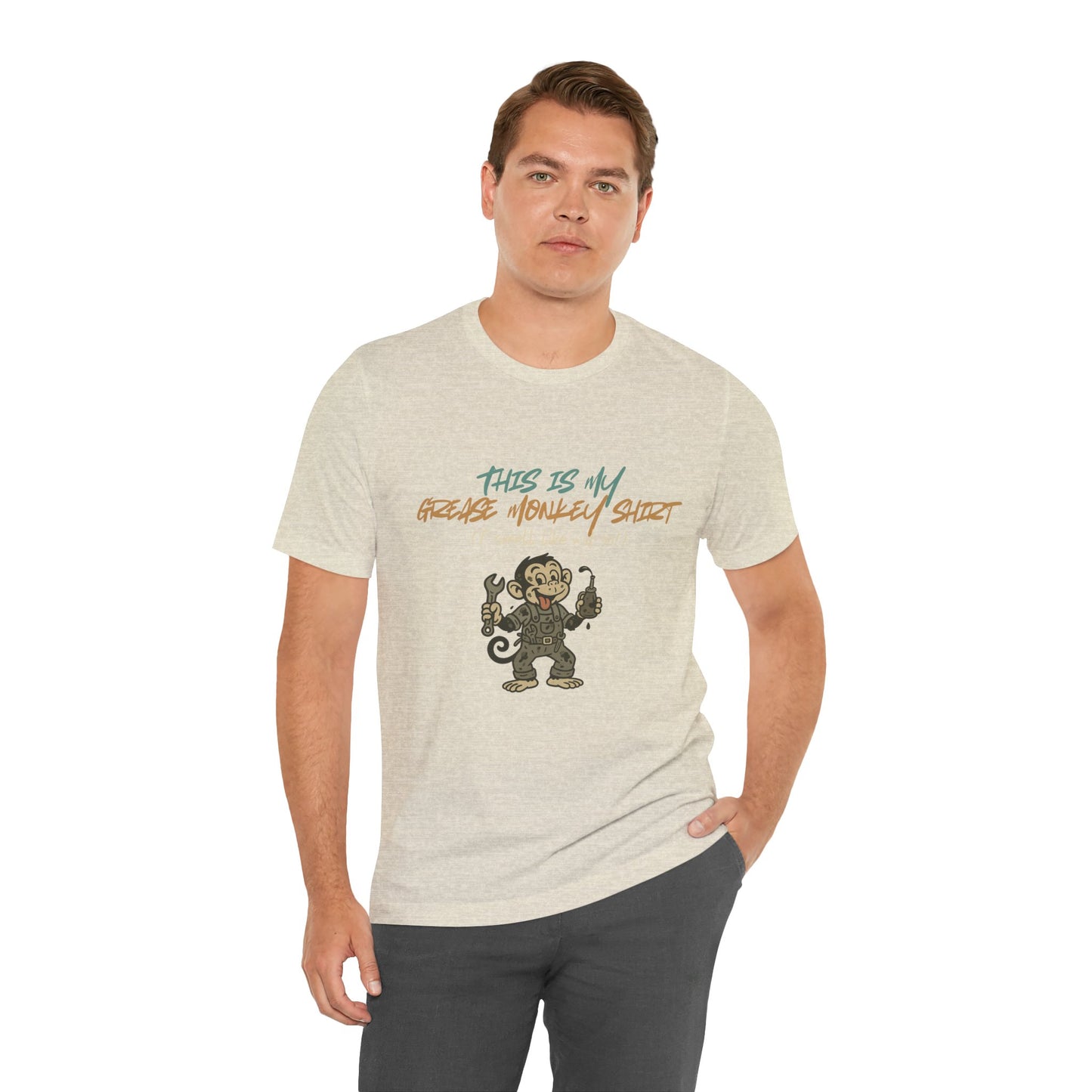 Grease Monkey Shirt *Funny Mechanic Tee *WD-40 Humor Dad Gift